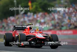 Max Chilton (GBR), Marussia F1 Team  27.07.2013. Formula 1 World Championship, Rd 10, Hungarian Grand Prix, Budapest, Hungary, Qualifying Day