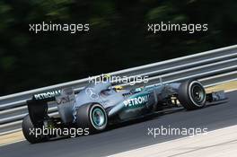 Lewis Hamilton (GBR) Mercedes AMG F1 W04. 27.07.2013. Formula 1 World Championship, Rd 10, Hungarian Grand Prix, Budapest, Hungary, Qualifying Day