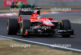 Max Chilton (GBR), Marussia F1 Team  27.07.2013. Formula 1 World Championship, Rd 10, Hungarian Grand Prix, Budapest, Hungary, Qualifying Day