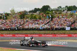 Nico Hulkenberg (GER) Sauber C32. 27.07.2013. Formula 1 World Championship, Rd 10, Hungarian Grand Prix, Budapest, Hungary, Qualifying Day