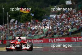 Fernando Alonso (ESP), Scuderia Ferrari  27.07.2013. Formula 1 World Championship, Rd 10, Hungarian Grand Prix, Budapest, Hungary, Qualifying Day