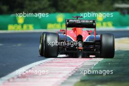Jules Bianchi (FRA) Marussia F1 Team MR02. 27.07.2013. Formula 1 World Championship, Rd 10, Hungarian Grand Prix, Budapest, Hungary, Qualifying Day