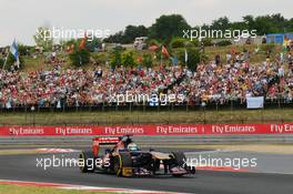 Jean-Eric Vergne (FRA) Scuderia Toro Rosso STR8. 27.07.2013. Formula 1 World Championship, Rd 10, Hungarian Grand Prix, Budapest, Hungary, Qualifying Day