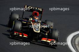 Kimi Raikkonen (FIN) Lotus F1 E21. 27.07.2013. Formula 1 World Championship, Rd 10, Hungarian Grand Prix, Budapest, Hungary, Qualifying Day