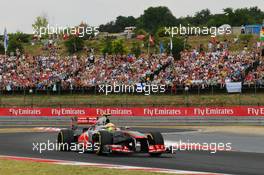 Sergio Perez (MEX) McLaren MP4-28. 27.07.2013. Formula 1 World Championship, Rd 10, Hungarian Grand Prix, Budapest, Hungary, Qualifying Day