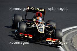 Romain Grosjean (FRA) Lotus F1 E21. 27.07.2013. Formula 1 World Championship, Rd 10, Hungarian Grand Prix, Budapest, Hungary, Qualifying Day