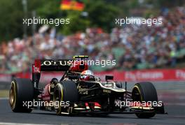 Romain Grosjean (FRA), Lotus F1 Team  27.07.2013. Formula 1 World Championship, Rd 10, Hungarian Grand Prix, Budapest, Hungary, Qualifying Day