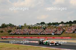 Adrian Sutil (GER) Sahara Force India VJM06. 27.07.2013. Formula 1 World Championship, Rd 10, Hungarian Grand Prix, Budapest, Hungary, Qualifying Day