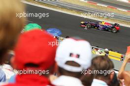 Mark Webber (AUS) Red Bull Racing RB9. 27.07.2013. Formula 1 World Championship, Rd 10, Hungarian Grand Prix, Budapest, Hungary, Qualifying Day