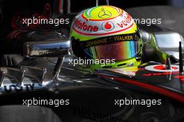 Sergio Perez (MEX) McLaren MP4-28. 27.07.2013. Formula 1 World Championship, Rd 10, Hungarian Grand Prix, Budapest, Hungary, Qualifying Day