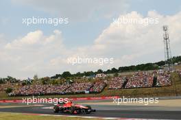 Max Chilton (GBR) Marussia F1 Team MR02. 27.07.2013. Formula 1 World Championship, Rd 10, Hungarian Grand Prix, Budapest, Hungary, Qualifying Day