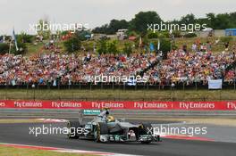 Lewis Hamilton (GBR) Mercedes AMG F1 W04. 27.07.2013. Formula 1 World Championship, Rd 10, Hungarian Grand Prix, Budapest, Hungary, Qualifying Day