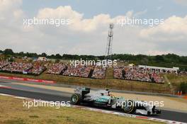 Lewis Hamilton (GBR) Mercedes AMG F1 W04. 27.07.2013. Formula 1 World Championship, Rd 10, Hungarian Grand Prix, Budapest, Hungary, Qualifying Day