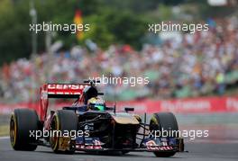 Jean-Eric Vergne (FRA), Scuderia Toro Rosso   27.07.2013. Formula 1 World Championship, Rd 10, Hungarian Grand Prix, Budapest, Hungary, Qualifying Day