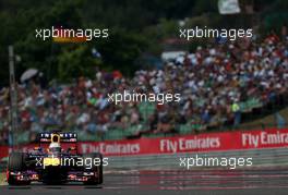 Sebastian Vettel (GER), Red Bull Racing  27.07.2013. Formula 1 World Championship, Rd 10, Hungarian Grand Prix, Budapest, Hungary, Qualifying Day