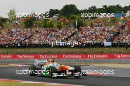 Adrian Sutil (GER) Sahara Force India VJM06. 27.07.2013. Formula 1 World Championship, Rd 10, Hungarian Grand Prix, Budapest, Hungary, Qualifying Day