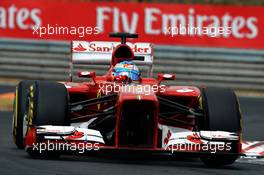 Fernando Alonso (ESP) Ferrari F138. 27.07.2013. Formula 1 World Championship, Rd 10, Hungarian Grand Prix, Budapest, Hungary, Qualifying Day