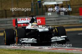 Pastor Maldonado (VEN) Williams FW35. 27.07.2013. Formula 1 World Championship, Rd 10, Hungarian Grand Prix, Budapest, Hungary, Qualifying Day