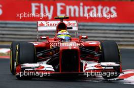 Felipe Massa (BRA) Ferrari F138. 27.07.2013. Formula 1 World Championship, Rd 10, Hungarian Grand Prix, Budapest, Hungary, Qualifying Day