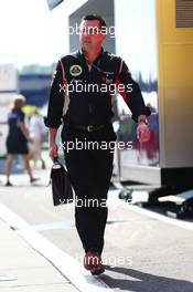 Eric Boullier (FRA) Lotus F1 Team Principal. 27.07.2013. Formula 1 World Championship, Rd 10, Hungarian Grand Prix, Budapest, Hungary, Qualifying Day