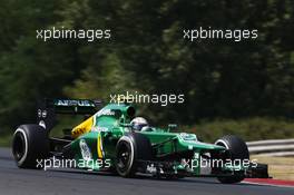 Giedo van der Garde (NLD) Caterham CT03. 27.07.2013. Formula 1 World Championship, Rd 10, Hungarian Grand Prix, Budapest, Hungary, Qualifying Day