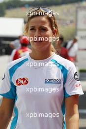 Carmen Jorda (ESP) GP3 Driver. 27.07.2013. Formula 1 World Championship, Rd 10, Hungarian Grand Prix, Budapest, Hungary, Qualifying Day