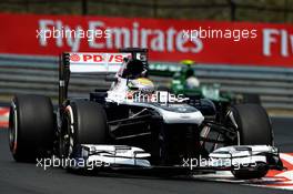 Pastor Maldonado (VEN) Williams FW35. 27.07.2013. Formula 1 World Championship, Rd 10, Hungarian Grand Prix, Budapest, Hungary, Qualifying Day