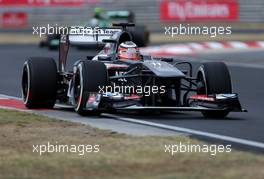 Nico Hulkenberg (GER), Sauber F1 Team Formula One team  27.07.2013. Formula 1 World Championship, Rd 10, Hungarian Grand Prix, Budapest, Hungary, Qualifying Day