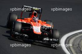Max Chilton (GBR) Marussia F1 Team MR02. 27.07.2013. Formula 1 World Championship, Rd 10, Hungarian Grand Prix, Budapest, Hungary, Qualifying Day