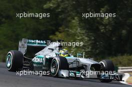 Nico Rosberg (GER) Mercedes AMG F1 W04. 27.07.2013. Formula 1 World Championship, Rd 10, Hungarian Grand Prix, Budapest, Hungary, Qualifying Day