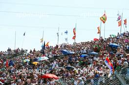 Fans. 28.07.2013. Formula 1 World Championship, Rd 10, Hungarian Grand Prix, Budapest, Hungary, Race Day