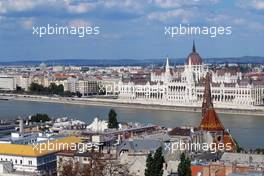 Scenic Budapest. 25.07.2013. Formula 1 World Championship, Rd 10, Hungarian Grand Prix, Budapest, Hungary, Preparation Day