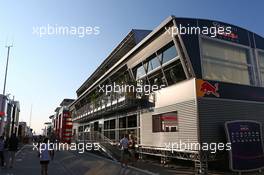 The Red Bull Energy Station. 25.07.2013. Formula 1 World Championship, Rd 10, Hungarian Grand Prix, Budapest, Hungary, Preparation Day