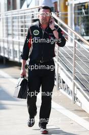 Eric Boullier (FRA) Lotus F1 Team Principal. 25.07.2013. Formula 1 World Championship, Rd 10, Hungarian Grand Prix, Budapest, Hungary, Preparation Day