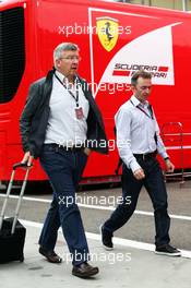 (L to R): Ross Brawn (GBR) Mercedes AMG F1 Team Principal with Paddy Lowe (GBR) Mercedes AMG F1 Executive Director (Technical). 25.07.2013. Formula 1 World Championship, Rd 10, Hungarian Grand Prix, Budapest, Hungary, Preparation Day