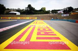 Pirelli advertsiing on the circuit. 25.07.2013. Formula 1 World Championship, Rd 10, Hungarian Grand Prix, Budapest, Hungary, Preparation Day