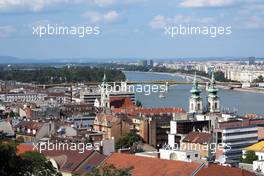 Scenic Budapest. 25.07.2013. Formula 1 World Championship, Rd 10, Hungarian Grand Prix, Budapest, Hungary, Preparation Day