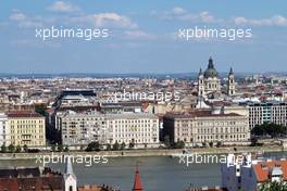 Scenic Budapest. 25.07.2013. Formula 1 World Championship, Rd 10, Hungarian Grand Prix, Budapest, Hungary, Preparation Day