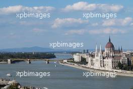 Scenic Budapest. 25.07.2013. Formula 1 World Championship, Rd 10, Hungarian Grand Prix, Budapest, Hungary, Preparation Day