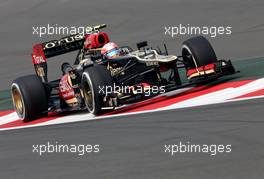 Romain Grosjean (FRA), Lotus F1 Team  25.10.2013. Formula 1 World Championship, Rd 16, Indian Grand Prix, New Delhi, India, Practice Day.