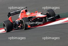 Jules Bianchi (FRA), Marussia Formula One Team   25.10.2013. Formula 1 World Championship, Rd 16, Indian Grand Prix, New Delhi, India, Practice Day.