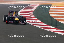 Sebastian Vettel (GER), Red Bull Racing  25.10.2013. Formula 1 World Championship, Rd 16, Indian Grand Prix, New Delhi, India, Practice Day.