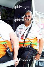 Dr. Vijay Mallya (IND) Sahara Force India F1 Team Owner. 25.10.2013. Formula 1 World Championship, Rd 16, Indian Grand Prix, New Delhi, India, Practice Day.