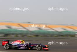 Sebastian Vettel (GER), Red Bull Racing  25.10.2013. Formula 1 World Championship, Rd 16, Indian Grand Prix, New Delhi, India, Practice Day.