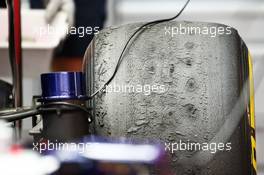 Worn Pirelli tyres on a Red Bull Racing RB9. 25.10.2013. Formula 1 World Championship, Rd 16, Indian Grand Prix, New Delhi, India, Practice Day.