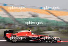Max Chilton (GBR), Marussia F1 Team  25.10.2013. Formula 1 World Championship, Rd 16, Indian Grand Prix, New Delhi, India, Practice Day.