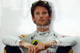 Romain Grosjean (FRA) Lotus F1 Team. 25.10.2013. Formula 1 World Championship, Rd 16, Indian Grand Prix, New Delhi, India, Practice Day.