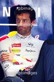 Mark Webber (AUS) Red Bull Racing. 25.10.2013. Formula 1 World Championship, Rd 16, Indian Grand Prix, New Delhi, India, Practice Day.