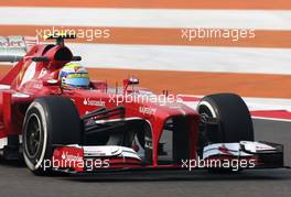 Felipe Massa (BRA), Scuderia Ferrari  25.10.2013. Formula 1 World Championship, Rd 16, Indian Grand Prix, New Delhi, India, Practice Day.