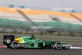 Giedo van der Garde (NDL), Caterham F1 Team  25.10.2013. Formula 1 World Championship, Rd 16, Indian Grand Prix, New Delhi, India, Practice Day.